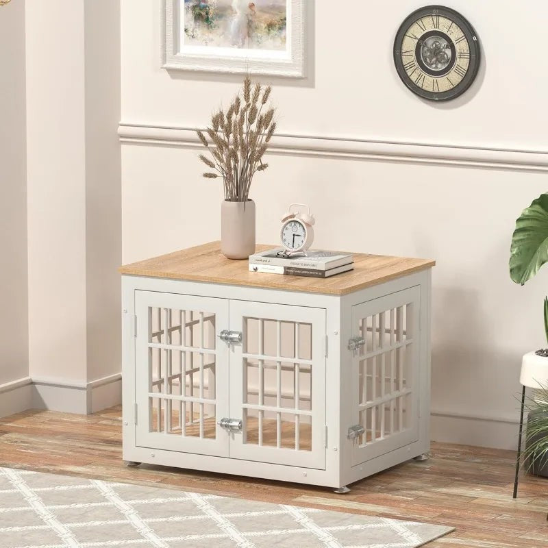 Heavy-Duty Dog Crate – Stylish Kennel Furniture